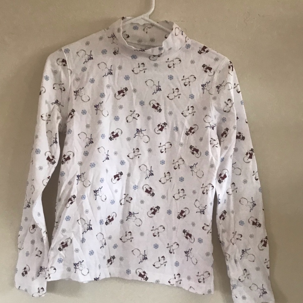 Snowman Turtle Neck Ugly Christmas Sweater